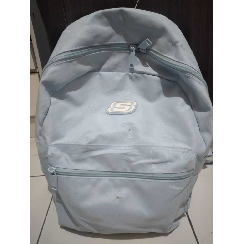 Tas/ransel Skechers Biru Original Sportstation Termurah Sale 70%