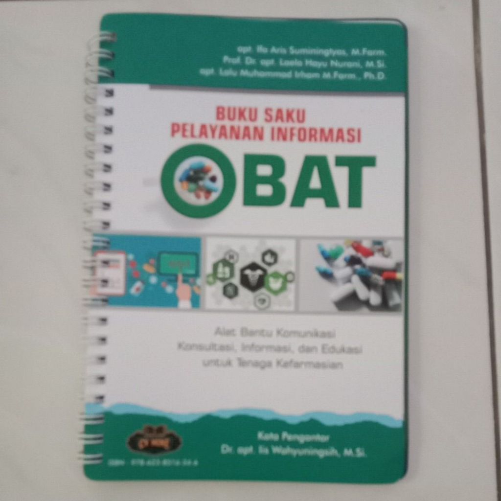 BUKU SAKU PELAYANAN INFORMASI OBAT - PIO- APOTEKER - FARMASI - BUKU SAKU KESEHATAN