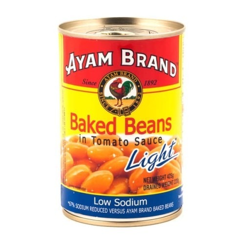 

[oddsolshop] pekanbaru/Ayam Brand Baked Beans Tomato Sauce Light 425GR
