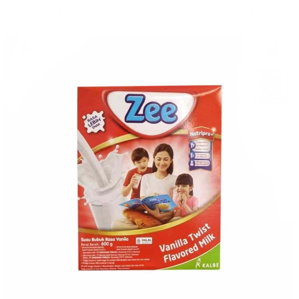 

Zee susu bubuk vanilla twist box 600 gram