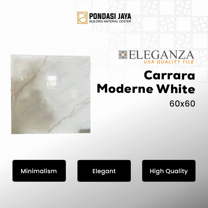 Eleganza Granit Carrara Moderne White