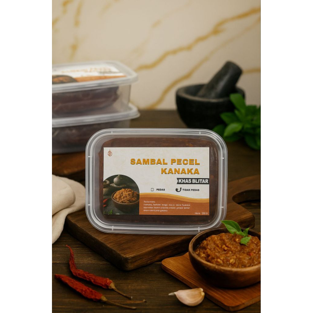

Sambal Pecel Kanaka isi 250gr 500gr 1kg Sambal Pecel Asli Tanpa Bahan Pengawet