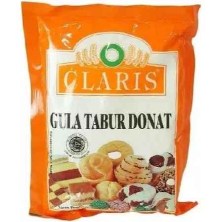 

GULA DONAT CLARIS 250GR/GULA DONAT DINGIN/TABURAN DONAT