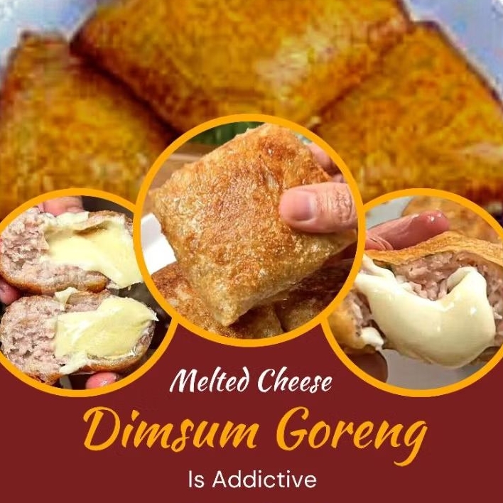 

Dimsum Goreng Keju Meleleh isi 3/pack (Homemade)