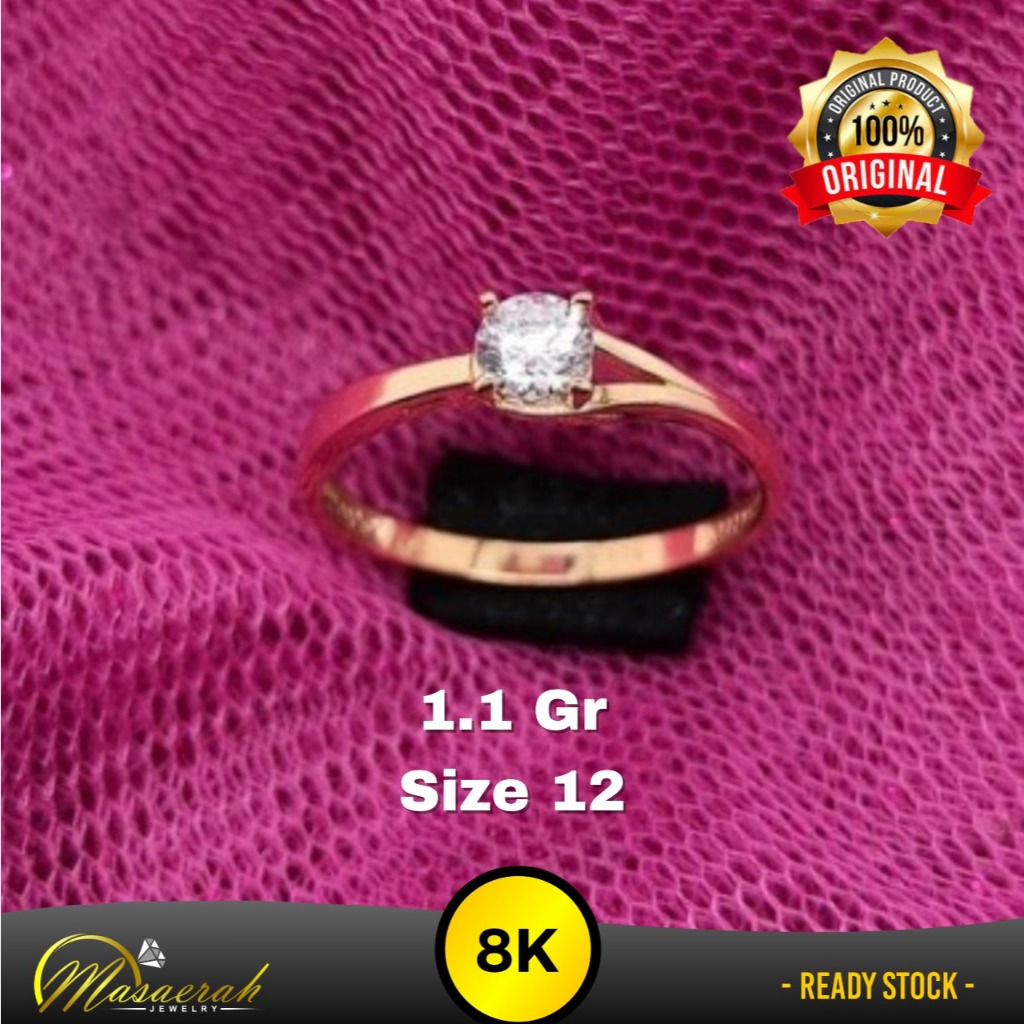 Cincin Emas 8K - Toko Emas Gajah Saerah - 1.1 Gram 249