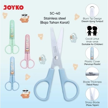 

Gunting Kecil untuk anak-anak Joyko SC-40
