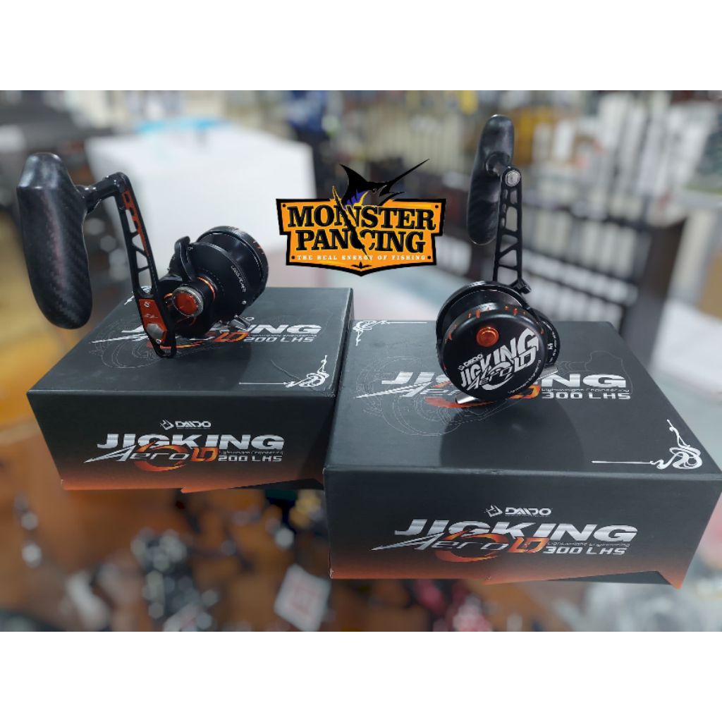 Reel Daido JIGKING Aero DL 200 & 300 LHS