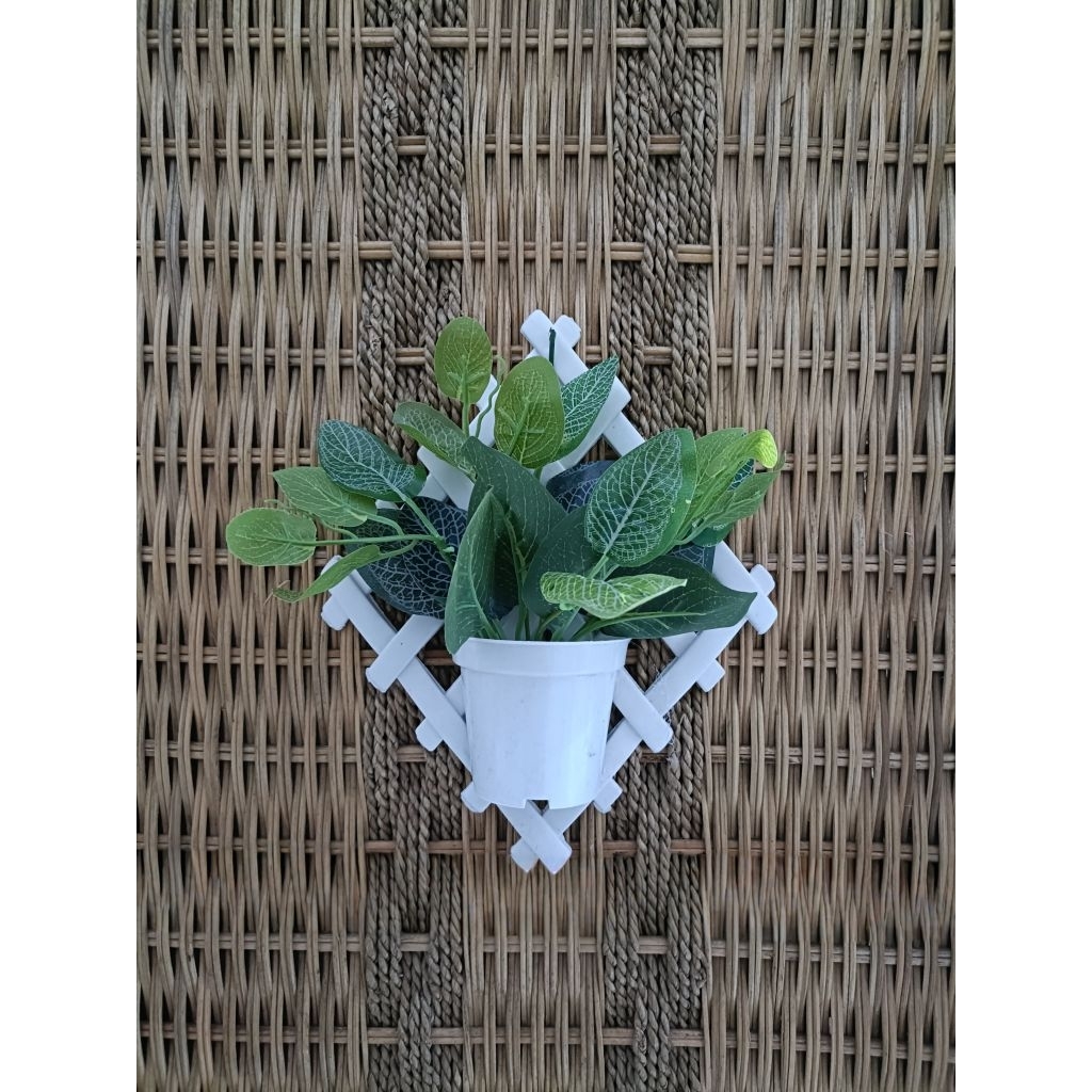 BUNGA HIAS BUNGA PLASTIK BUNGA ARTIFICIAL DEKORASI RUMAH POT DINDING