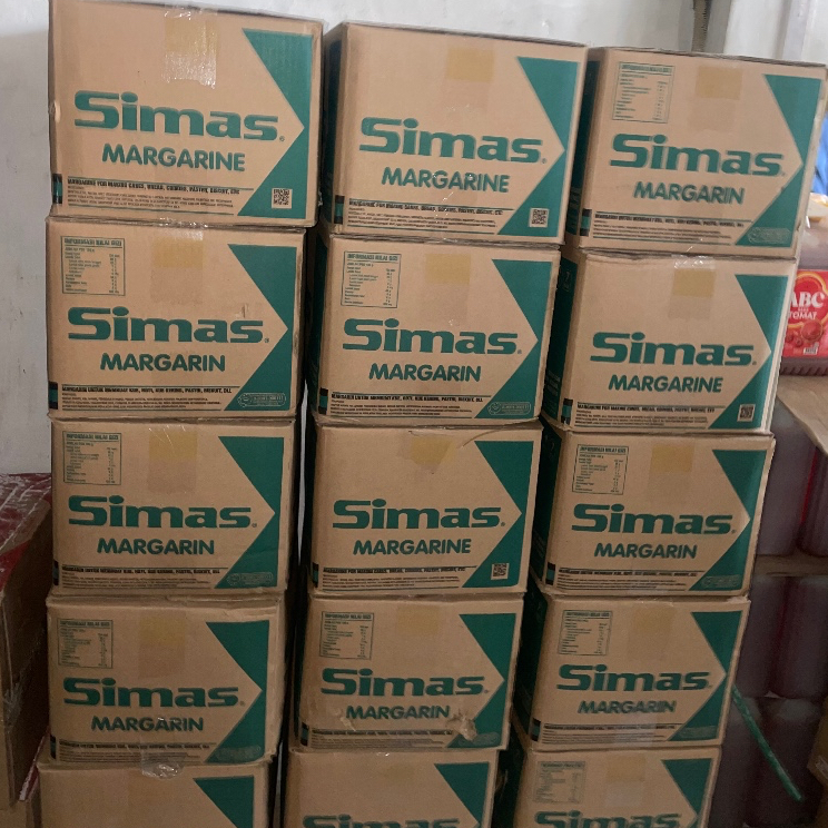 

Simas Margarine Mentega 15KG (1 KARTON)