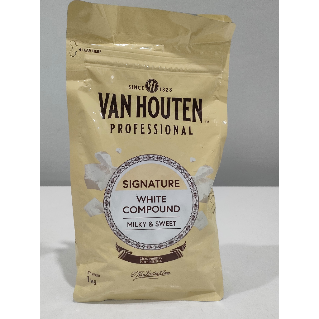 

Van Houten White Compound Milky & Sweet Repack 100gr