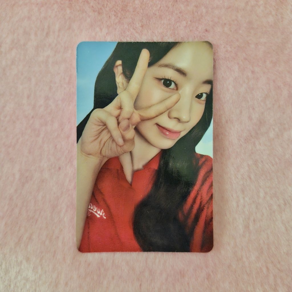 PC PHOTOCARD TWICE X RICHEESE DAHYUN OFFICIAL