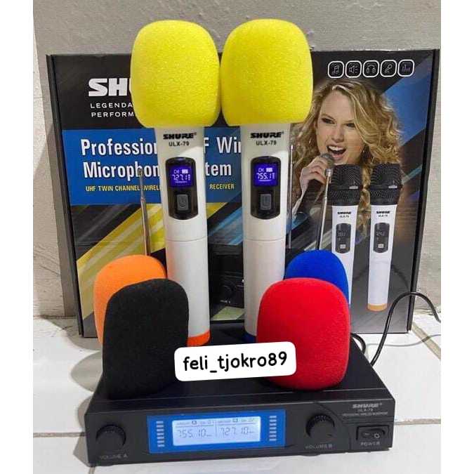 Mic Wireless SHURE ULX-79 UHF