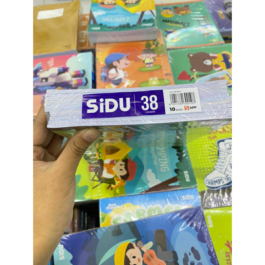 

buku tulis sidu 38 lembar isi 10 buku