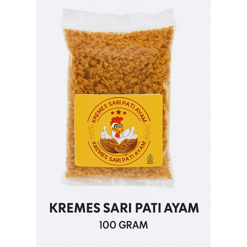 

Kremesan Ayam Asli 100g