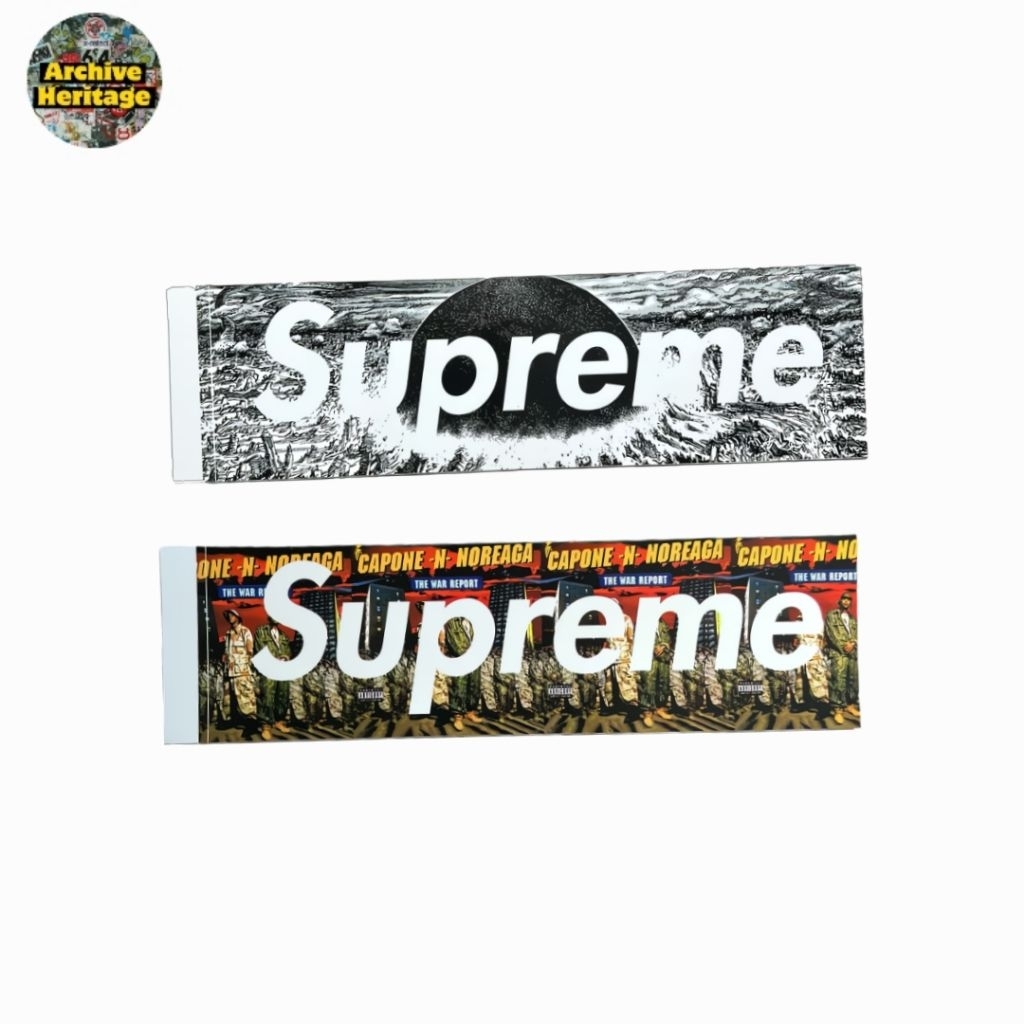 

sticker Supreme CNN Akira NeoTokyo The War Report box logo streetwear stiker