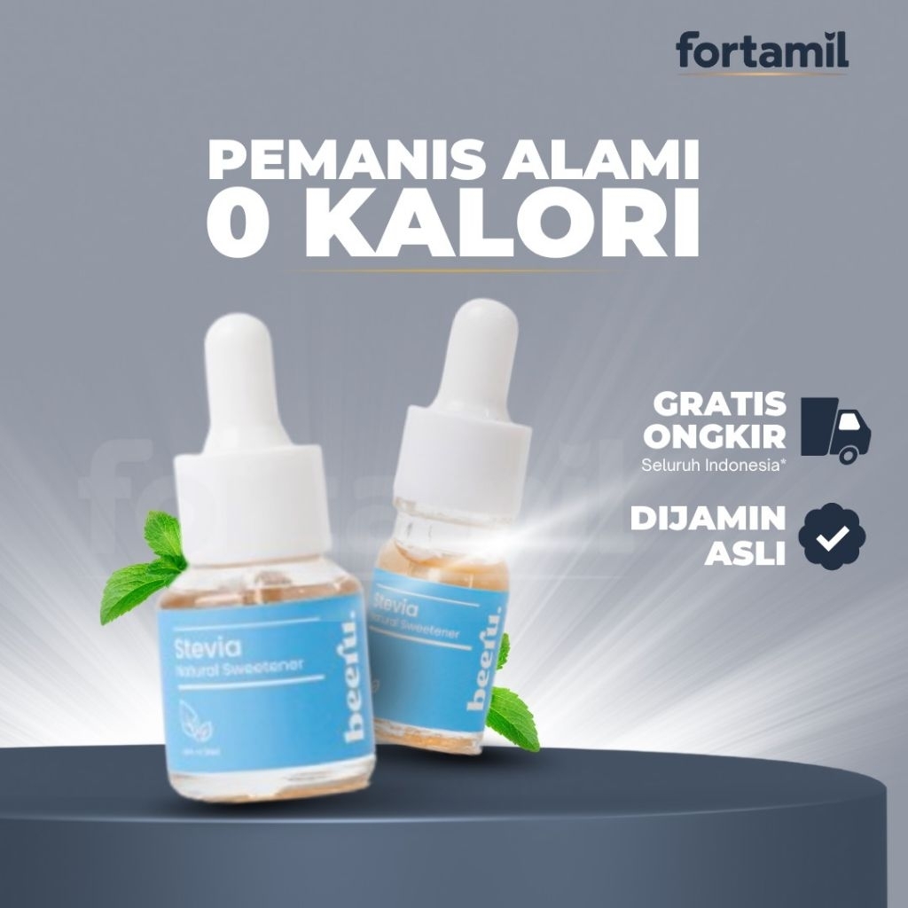 

Beeru Stevia Natural Sweetener Pemanis Alami 0 Tanpa Kalori 5ml 15ml Original