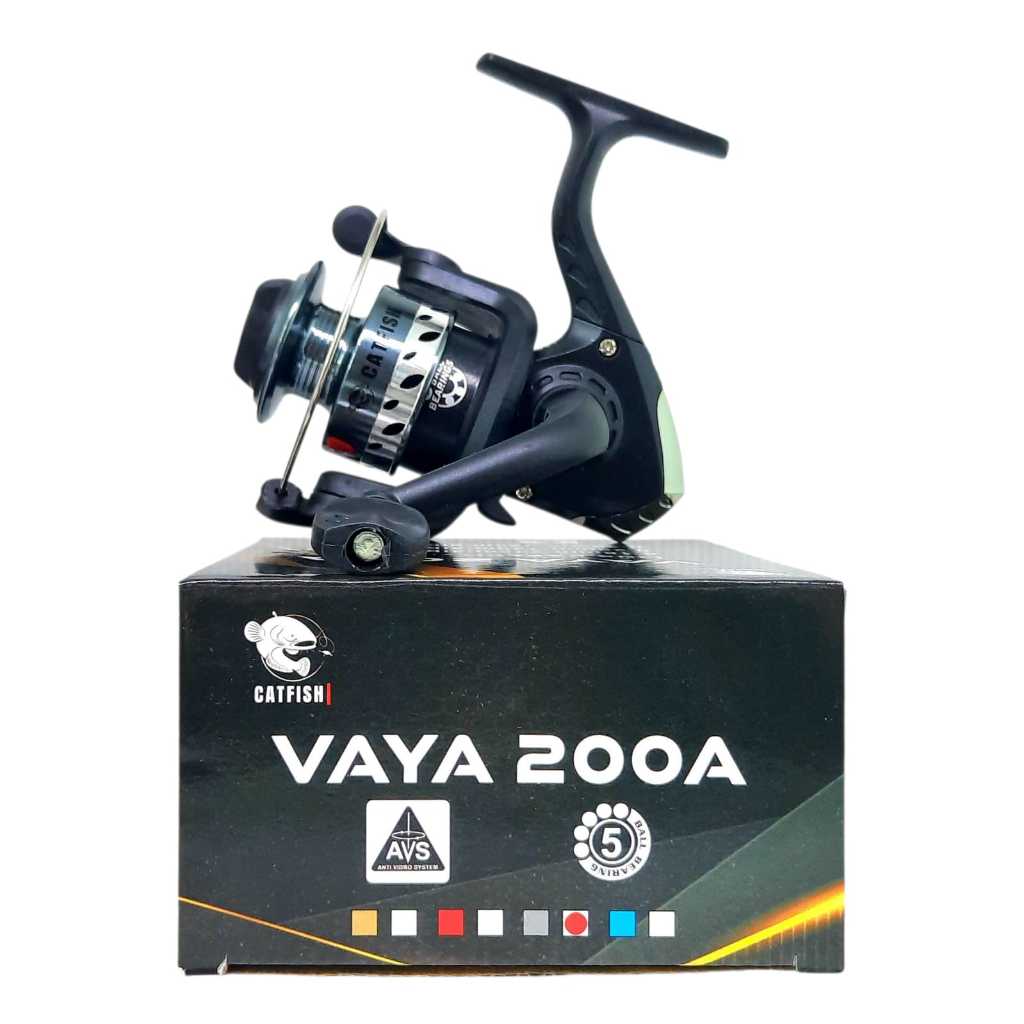 Reel Pancing Catfish Vaya 200 5BB Spool Alumunium Terbaik dan Terlariss