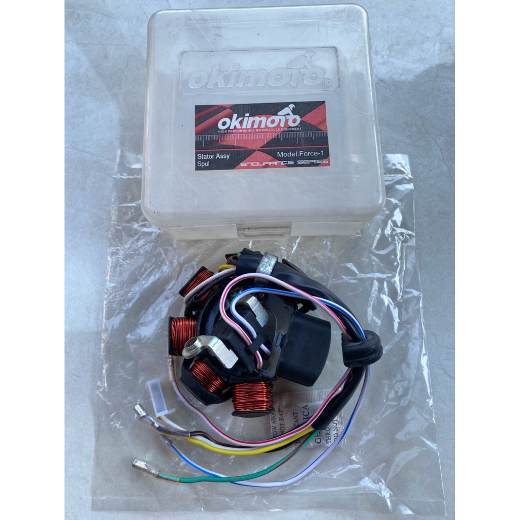 Spool Spol Spul Stator Assy Yamaha Fiz FizR Fiz R Force 1 Komplit