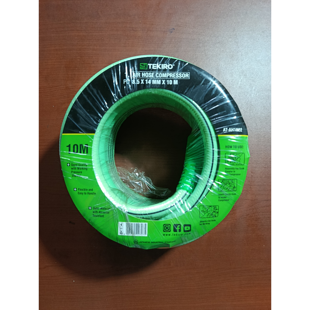 Selang Kompresor / Selang Cucian TEKIRO 10Meter Mesin Cuci Motor Mobil DLL