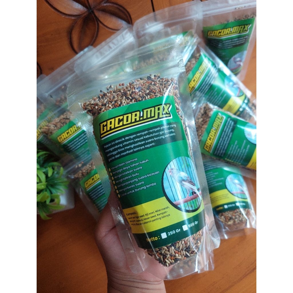 Gacor Max Pakan Burung Kenari Terbaik 250gr