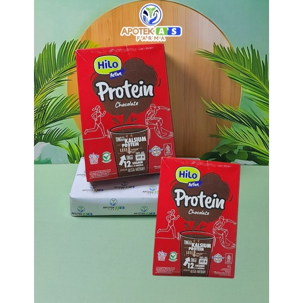 

HiLo Active Chocolate 250g - Susu Dewasa Tinggi Kalsium Sumber Protein Mineral Organik Alga Merah