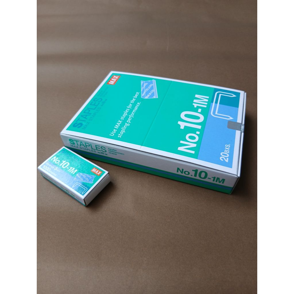 

Isi Staples Max Nomor 10, 1 Box Isi 20 Kotak Kecil