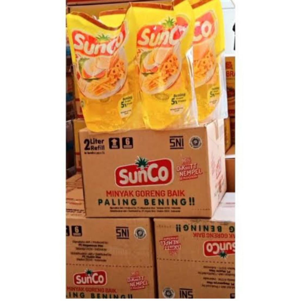 

MINYAK GORENG SUNCO 2 LITER 1 DOS