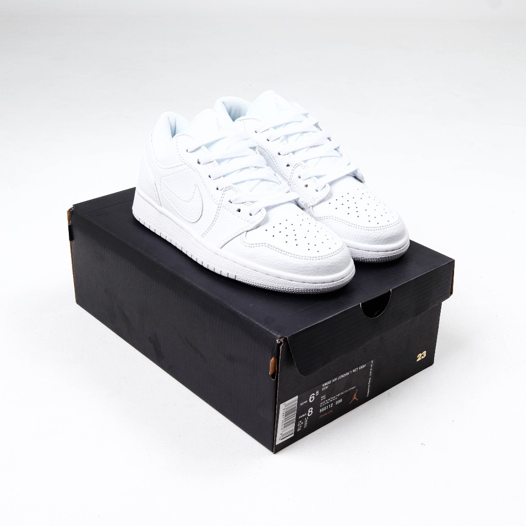 Nike Air Jordan 1 Low Triple White