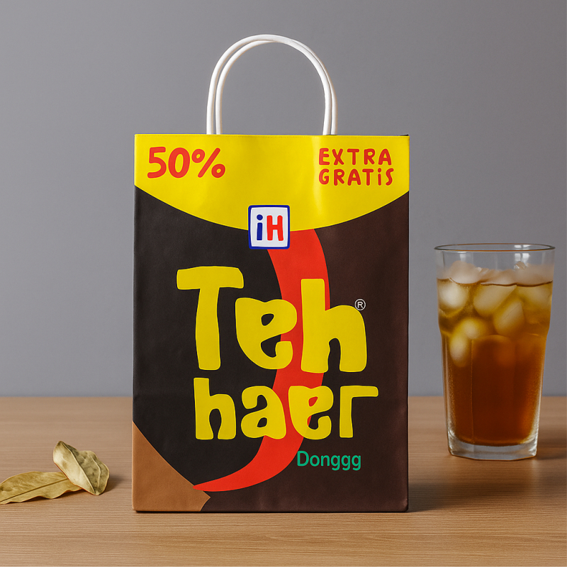 

Paper Bag Hampers Lebaran Unik Motif Lucu