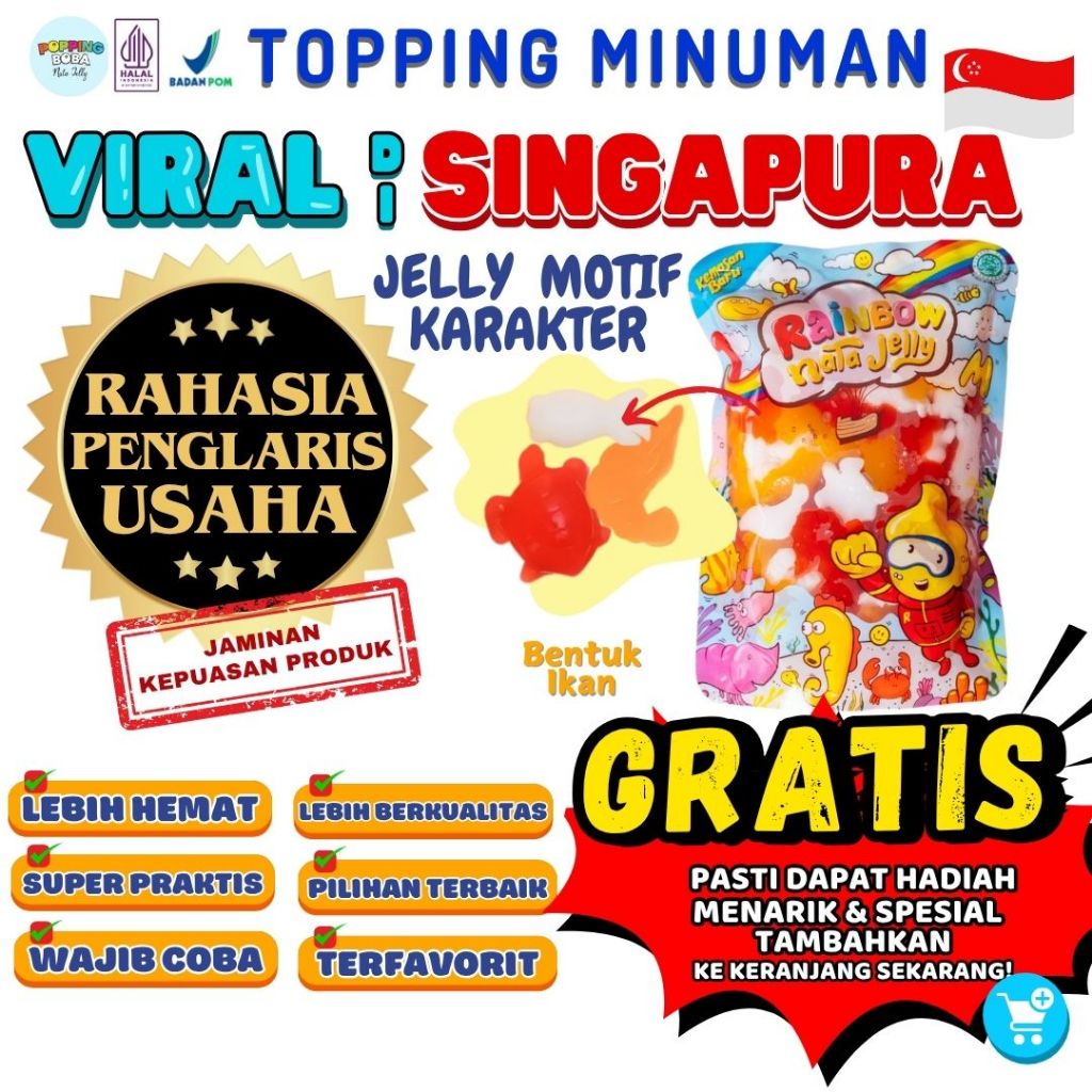 

JellyMotifKarakterToppingMinumanAndalan Lavazza Bubuk Kopi Coffee Powder - Jelly Motif Karakter 500 Gram | Cocok Untuk Semua Jenis Minuman