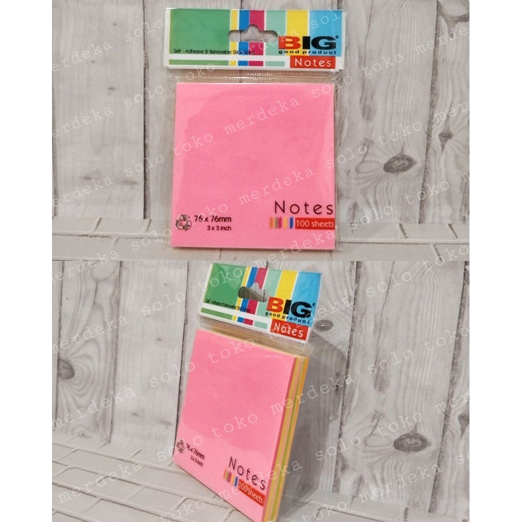 

Sticknote Pembatas Buku 76x76 Pelangi