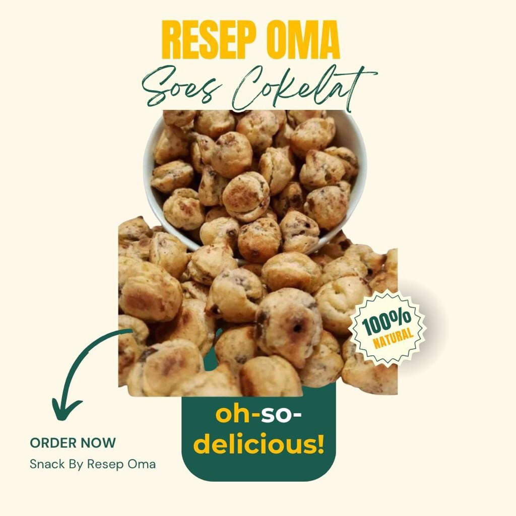 

RESEP OMA - SOES COKELAT / SOES LUMER / SOES / MAKANAN RINGAN / SNACK