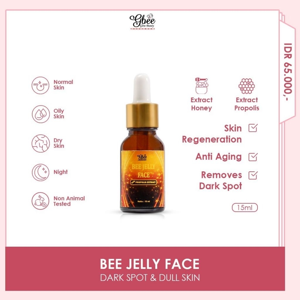 Gbee Glow Beauty Bee Jelly Serum Flek