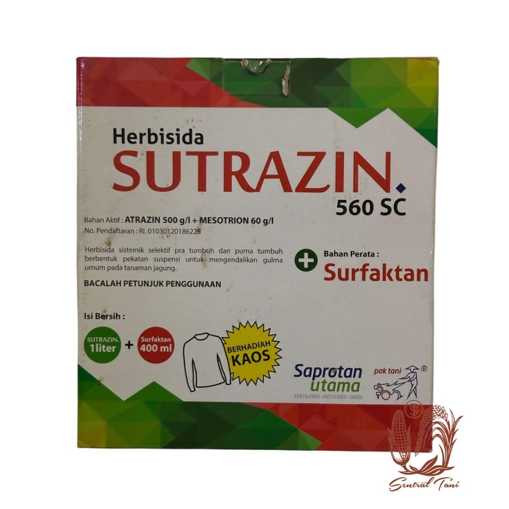 SUTRAZIN 560sc Herbisida Selektif Jagung + Perekat