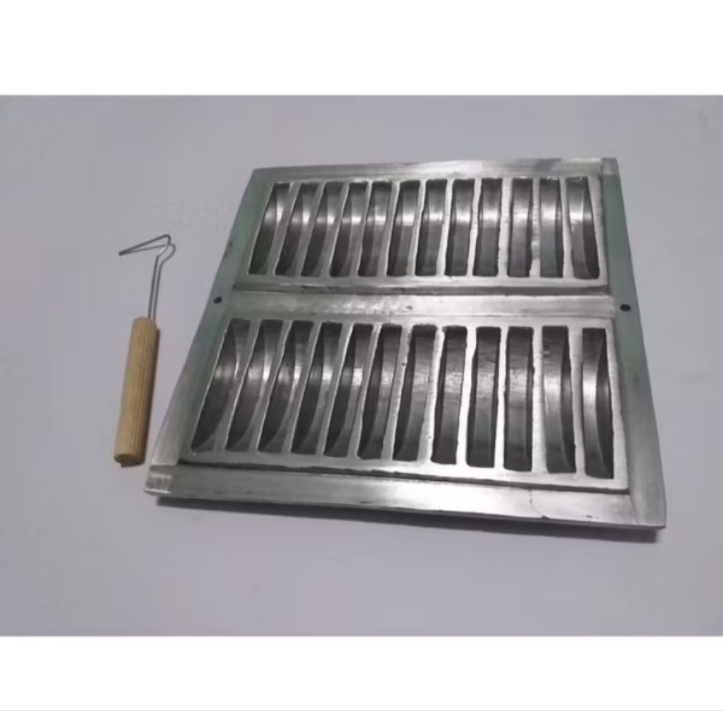 CETAKAN KUE PANCONG/CETAKAN KUE PUKIS 24LUBANG gratis cungkil