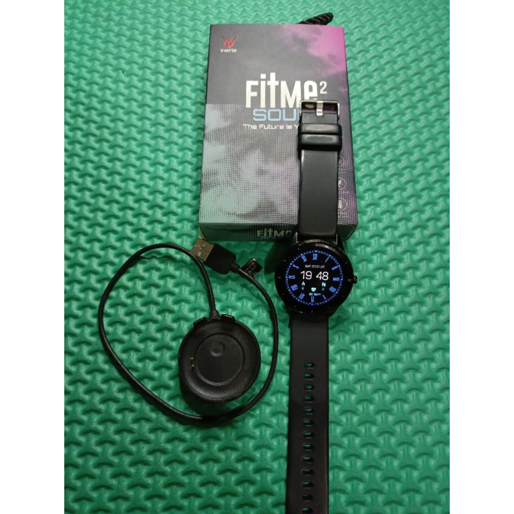 VYATTA SMARTWATCH FITME SOUL 2 ORIGINAL JAM TANGAN OLAHRAGA TAHAN AIR IPX68 SMARTWATCH WATERPROOF SP