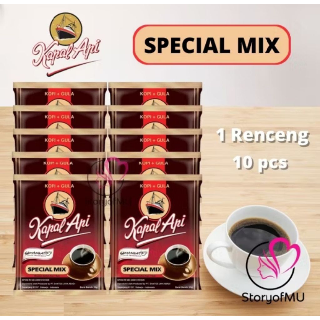 

kopi kapal api special mix 3 renceng isi 30 pcs