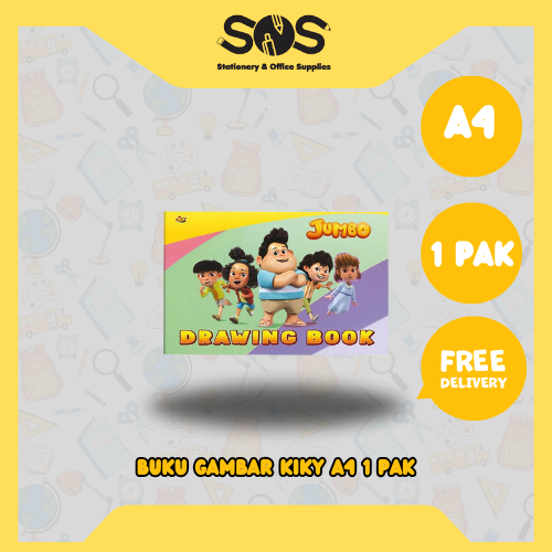 

Buku Gambar KIKY A4 1 pak