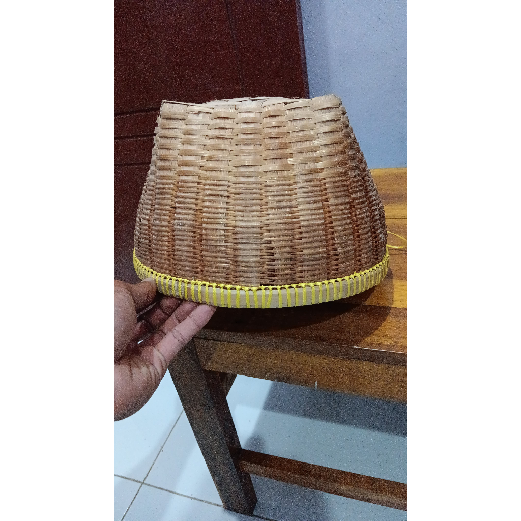 Jual rinjing jual tempat nasi wakul bambu murah D 30 cm Senik bambu murahHarga rinjing bambu,WAKUL B