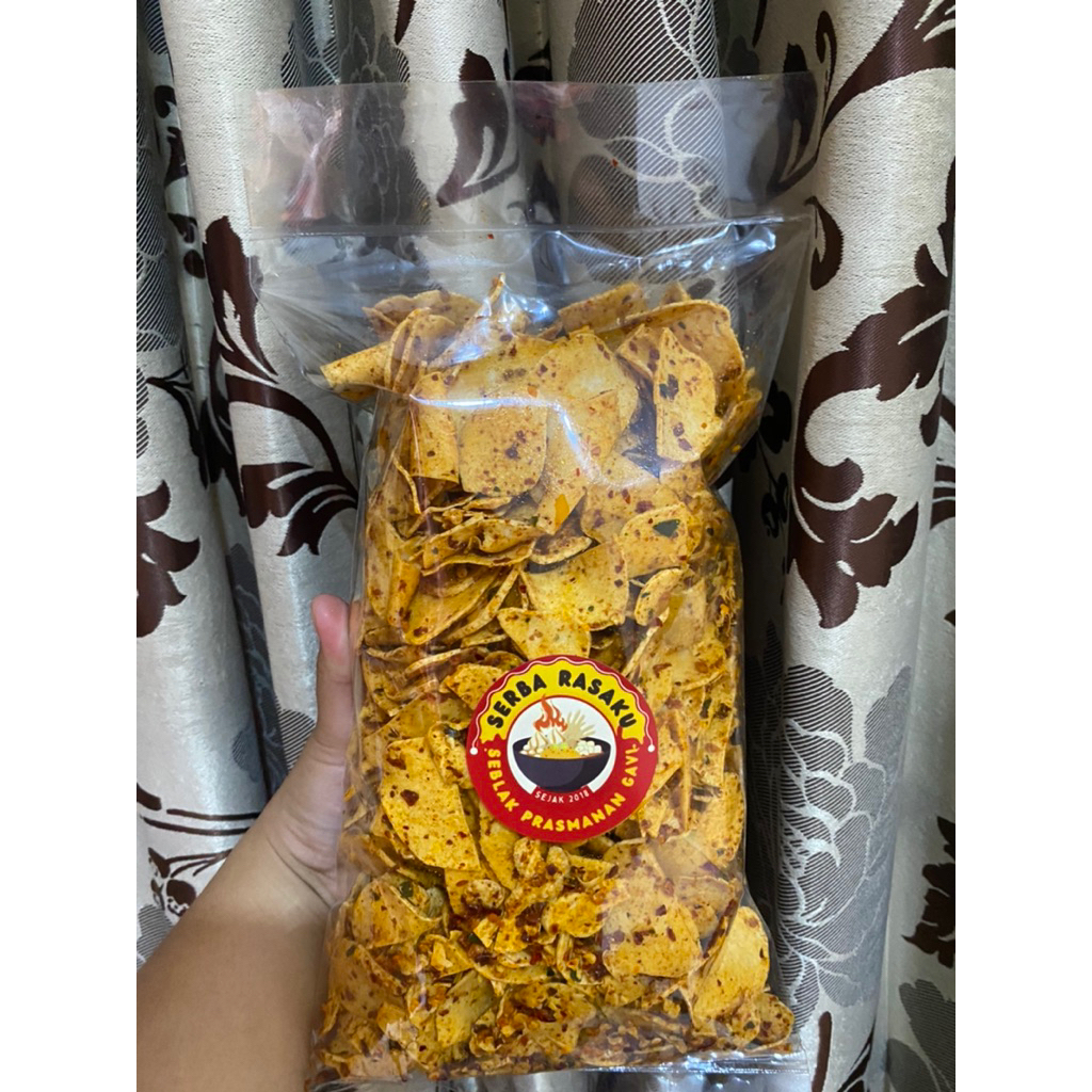 

Kripik Basreng Daun Jeruk