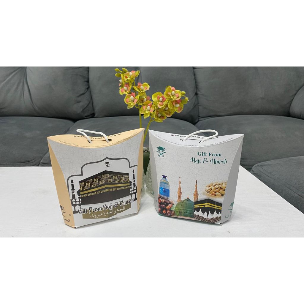 

Papper bag/ Dus tali untuk oleh² haji & umroh 1pack isi 25pcsv