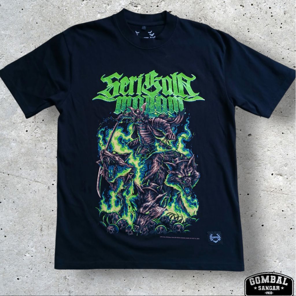 KAOS SERIGALA MALAM - WOLF OF WAR