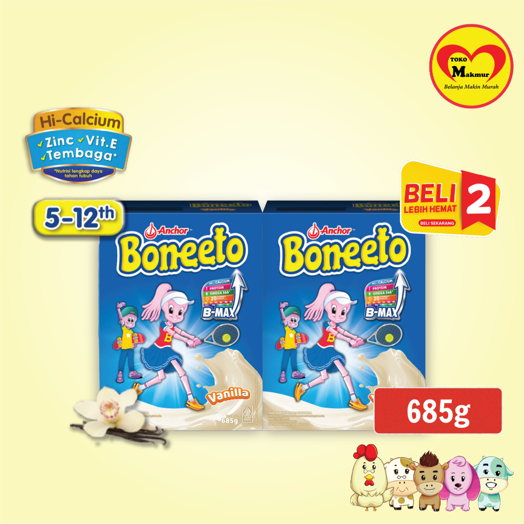 

Boneeto Vanila - Cokelat 685gr / Toko Makmur Live