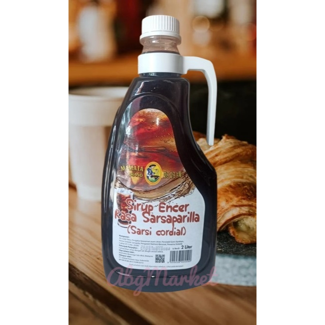 

Mamata Brand Syrup / Cordial Syrup / Sarsaparilla Syrup / Sirup Sarsi Encer -Delicious Fruit Syrup 2lt