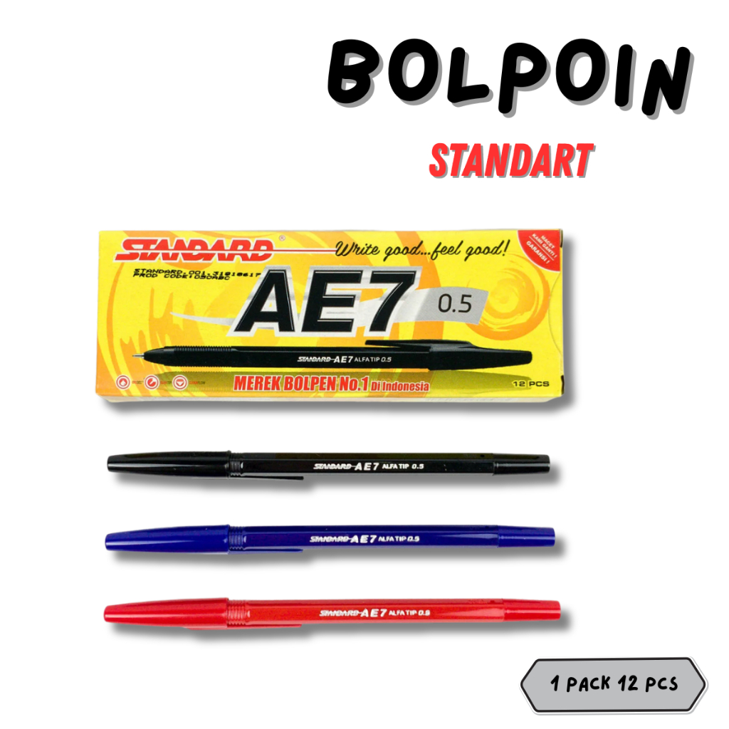 

(ECER) BOLPOIN STANDART 0.5MM AE7