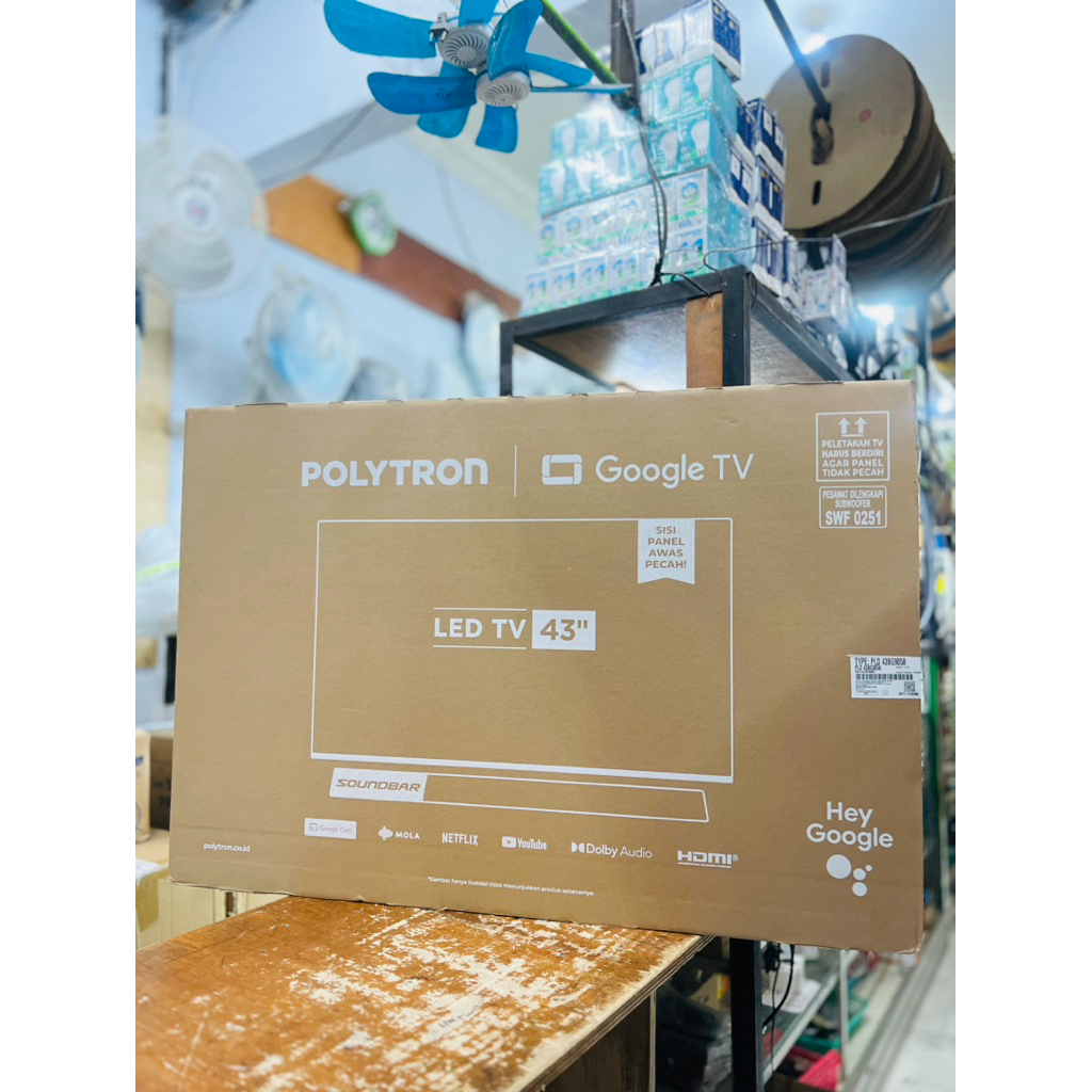 TV POLYTRON 43 INCH SOUNBAR | POLYTRON 43 | SOUNDBAR |