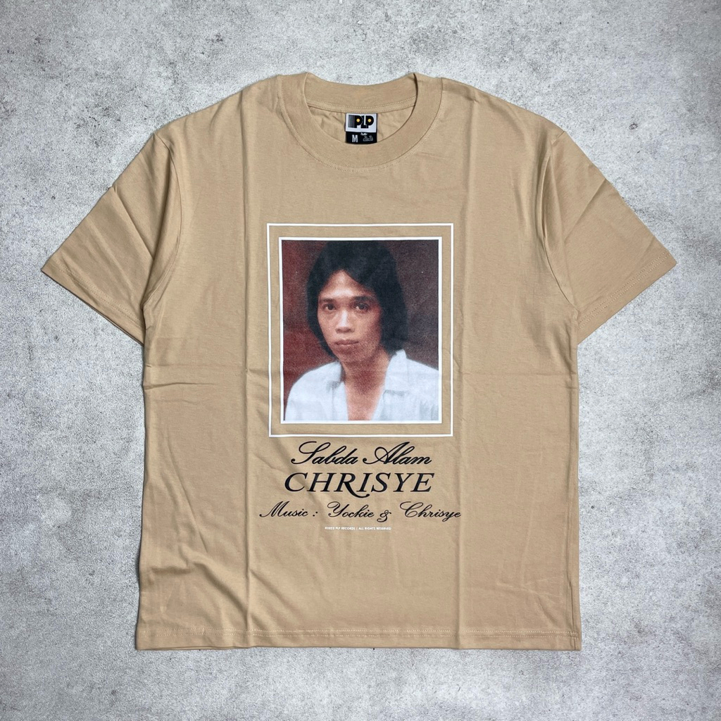 Chrisye - Sabda Alam | Tshirt Cream Original Merchandise