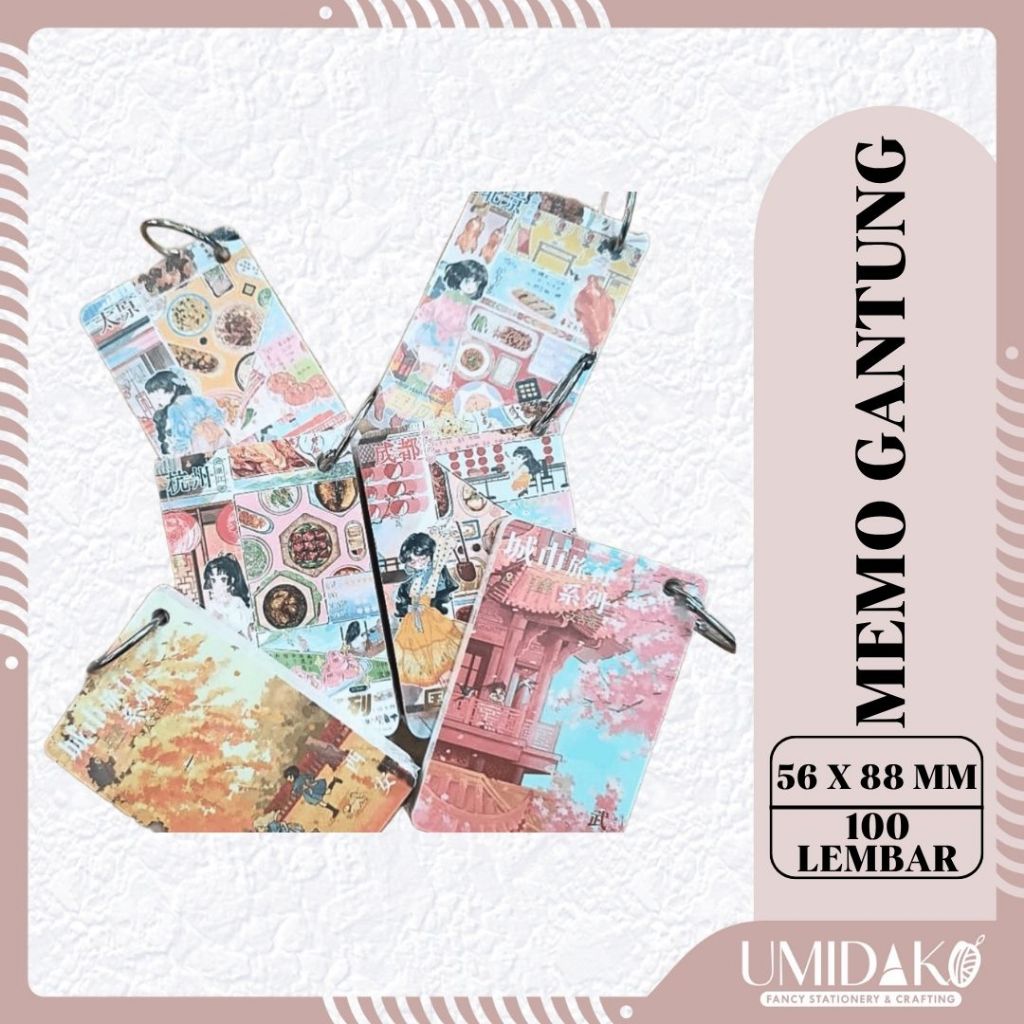 

[UMIDAKO] MEMO GANTUNG ESAER / MEMO 56 X 88 MM
