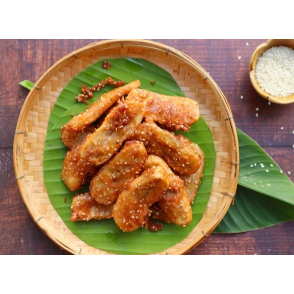 

pisang goreng wijen cemilan pisang goreng wijen Frozen food halal