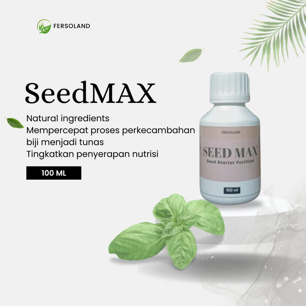 Pupuk cair seedmax 100 ml | pupuk cair organik siap pakai | pupuk organik cair buah dan sayuran | pu